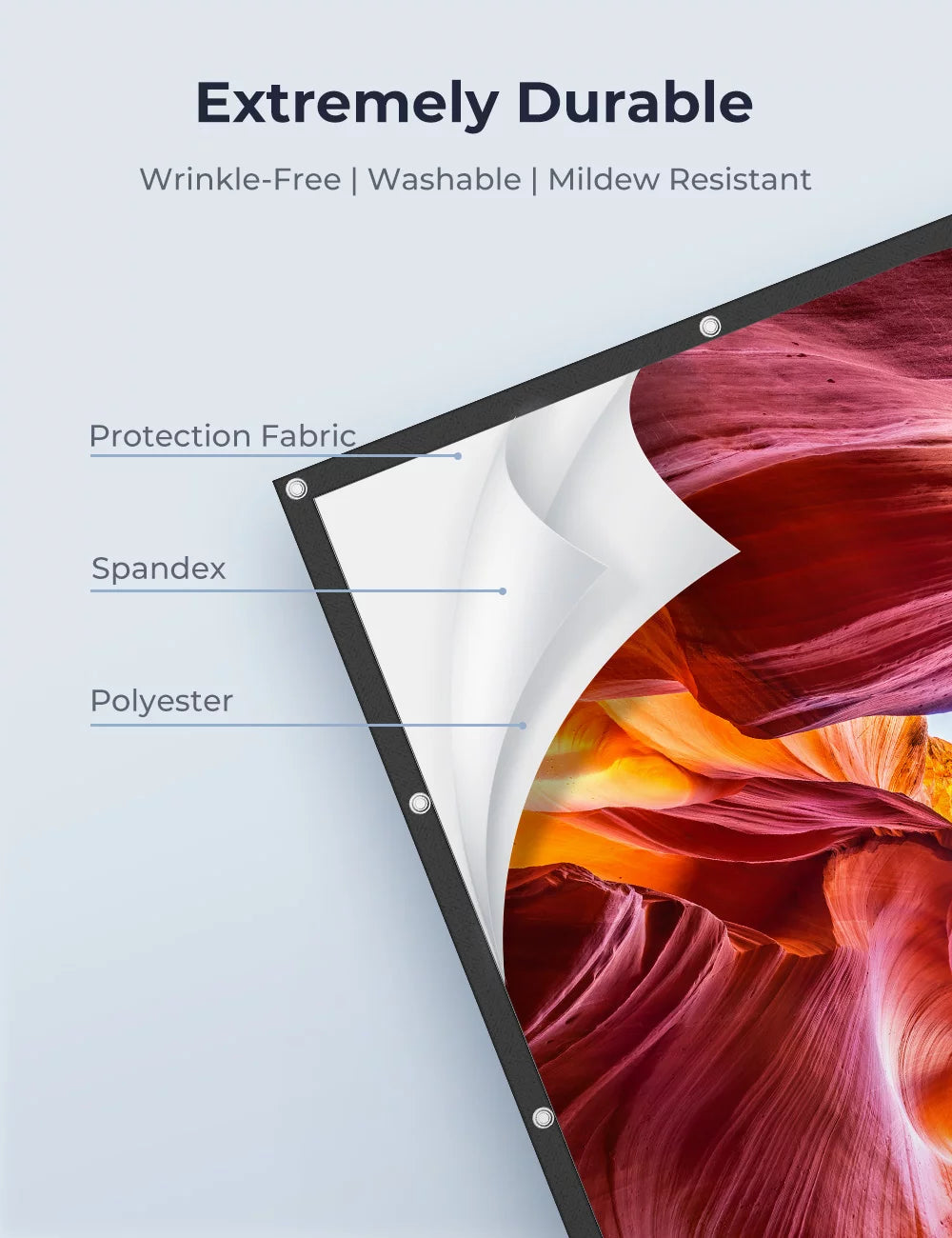 120 inches 16:9 Portable Projection Screen J482529