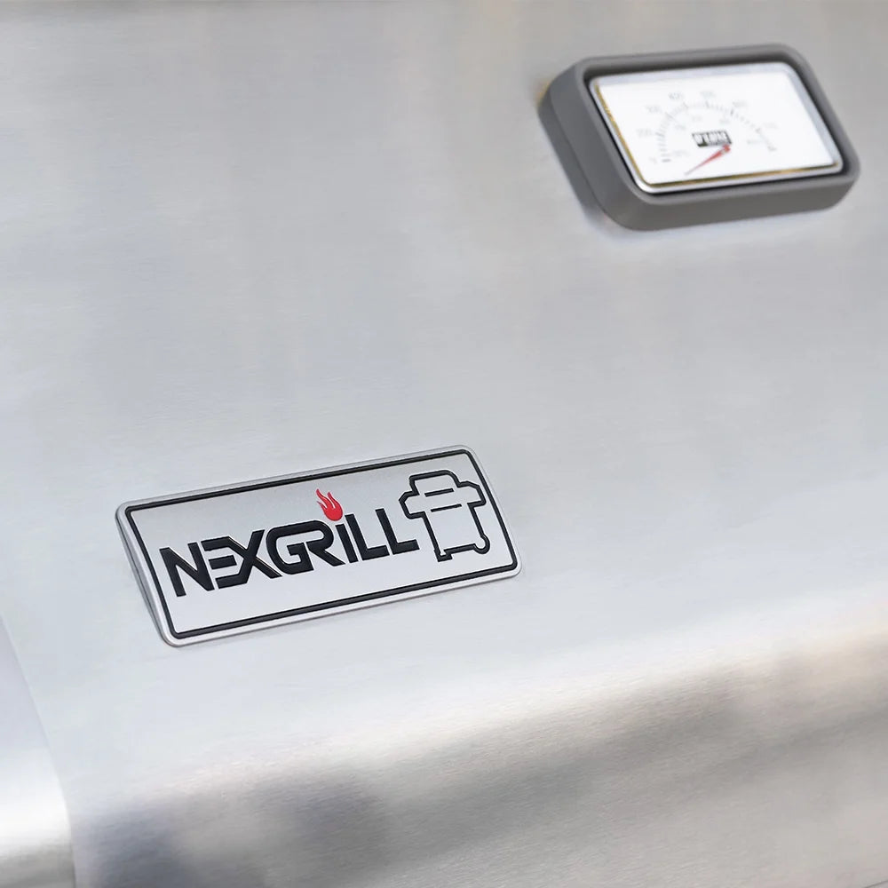 4-Burner Dual Energy Propane Gas Grill with Infrared Side Burner and Cabinets M5307