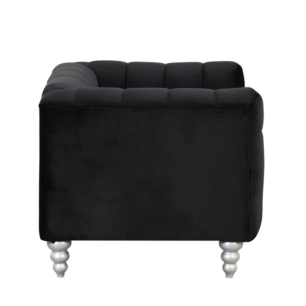 Modern Sofa with Solid Wood Legs E871871