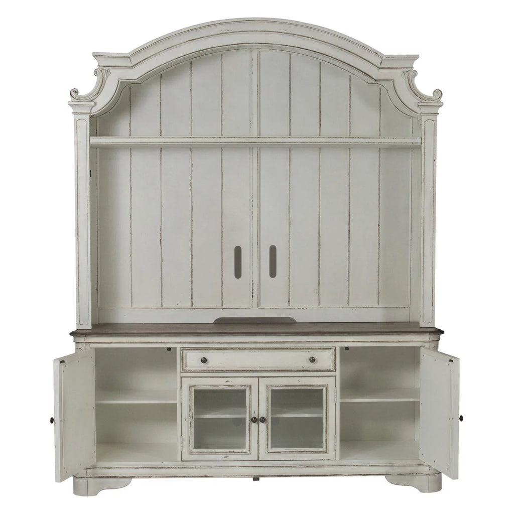 White Entertainment Center Z957085