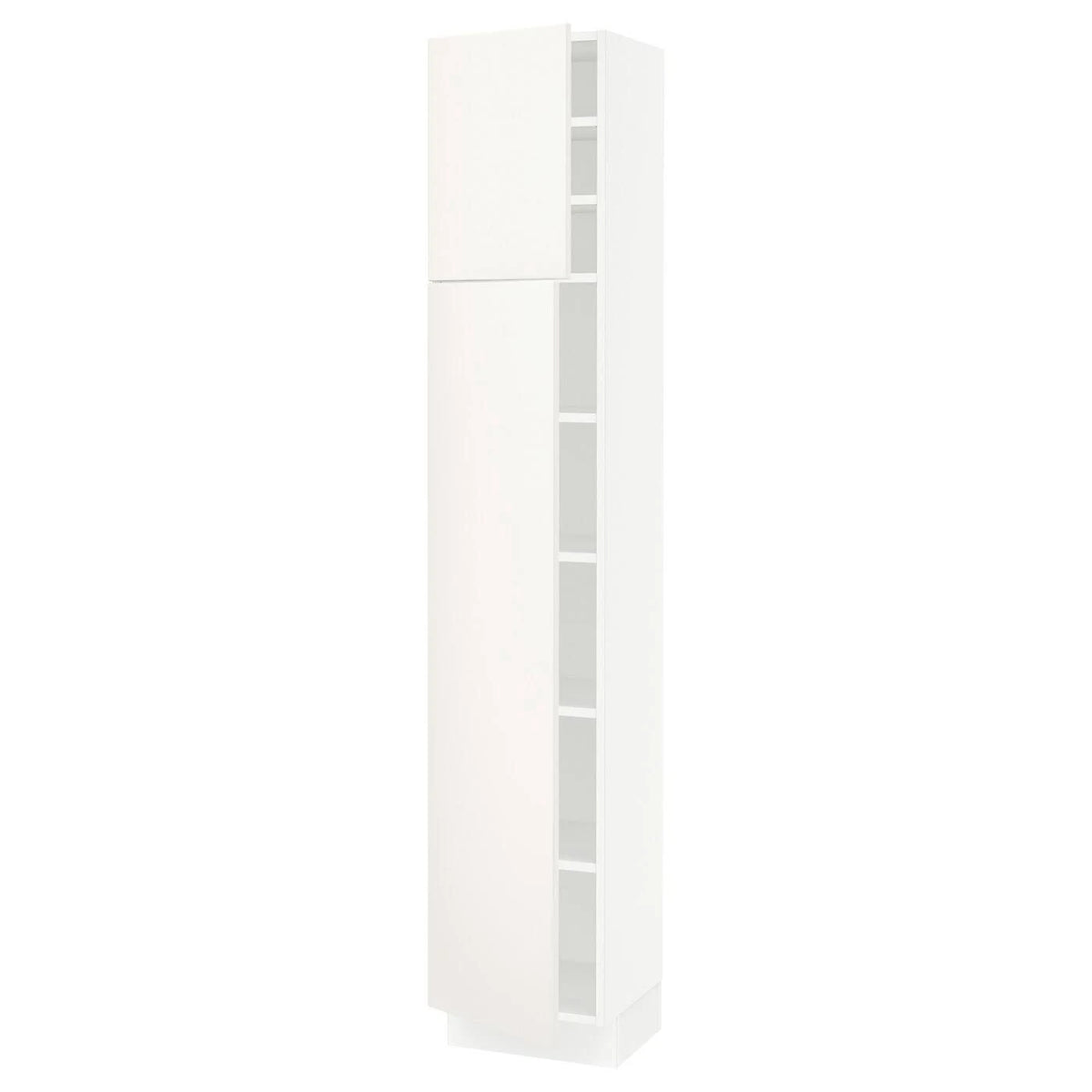 White High Cabinet with Shelves and 2 Doors H933821