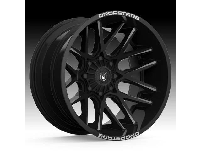 Black/Milled 20x10 Wheel Rim F349305