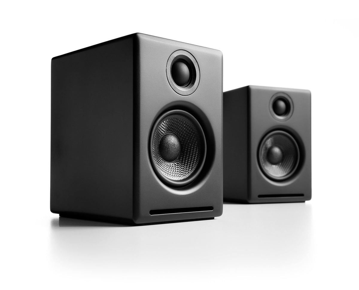 Black Powered Desktop Speakers Y67475