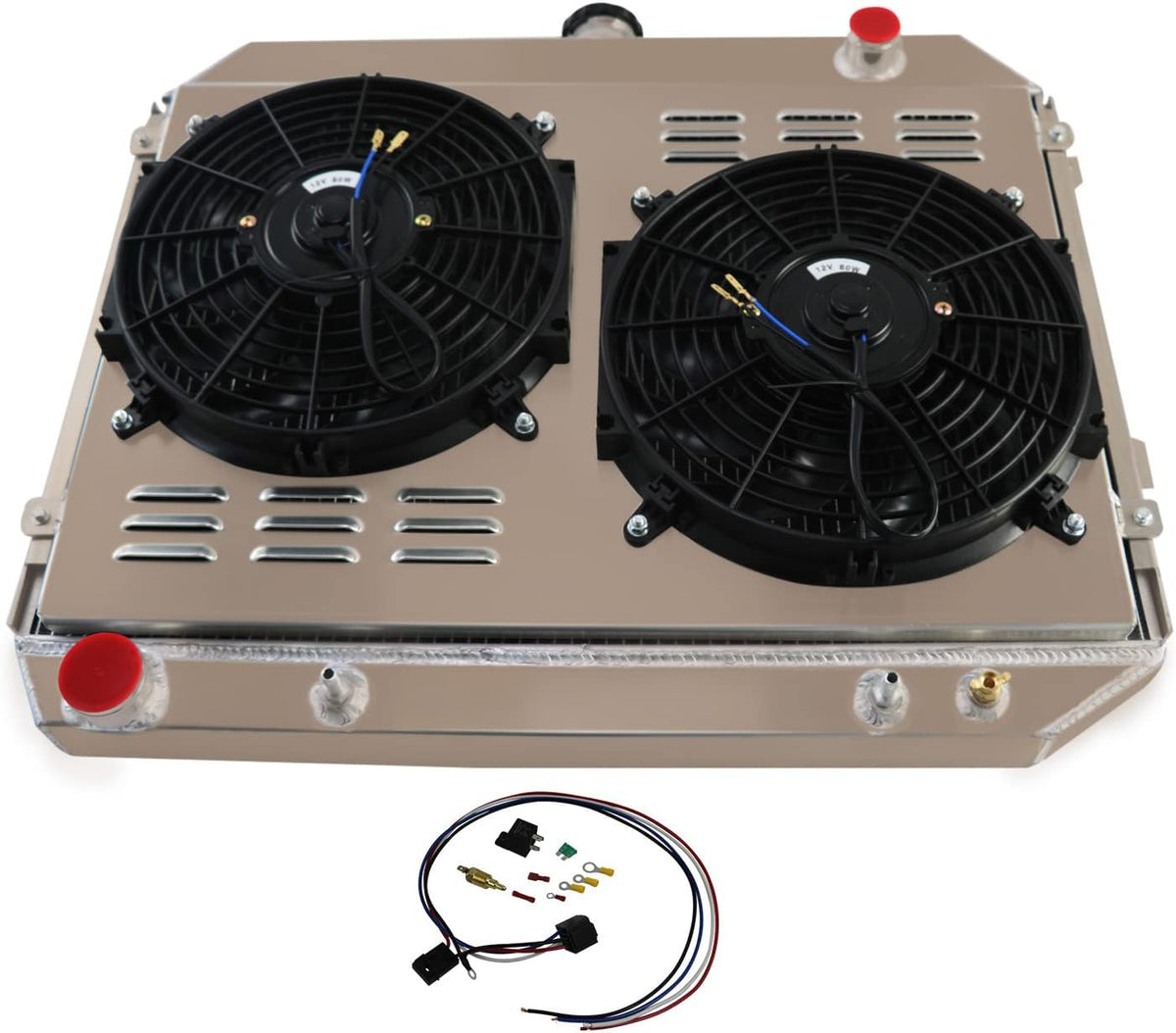 3 Row Core Radiator with 2 X 12 Fan X51063