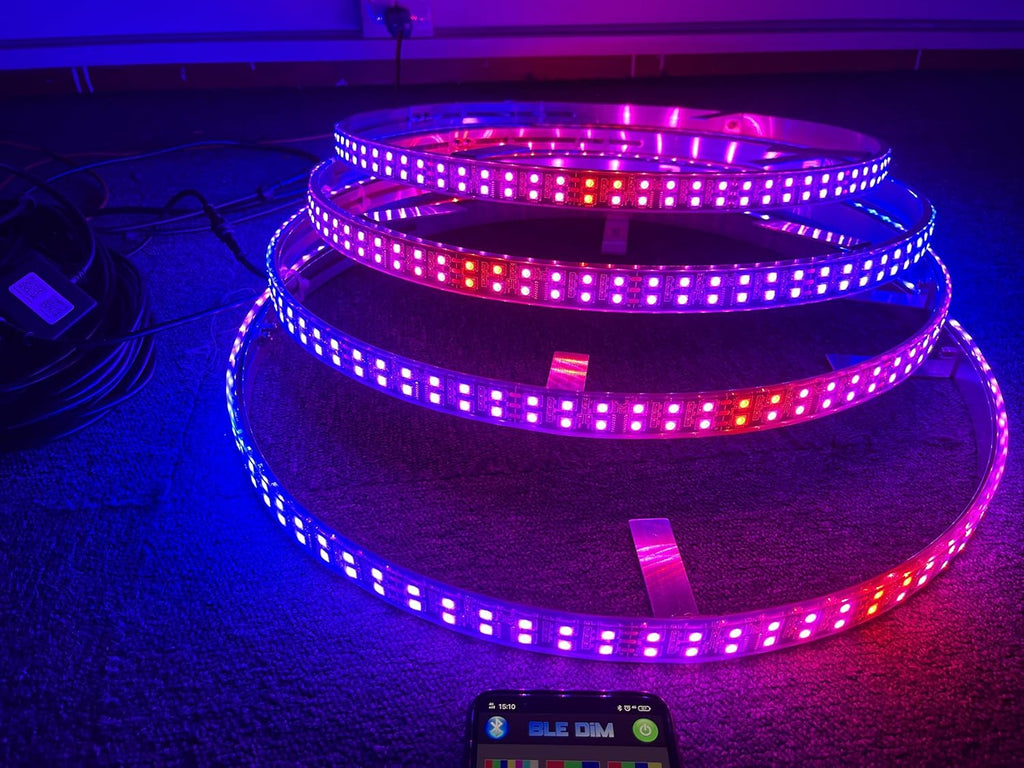 17.5'' Double Row LED Wheel Ring Light IP68 Bluetooth N79896