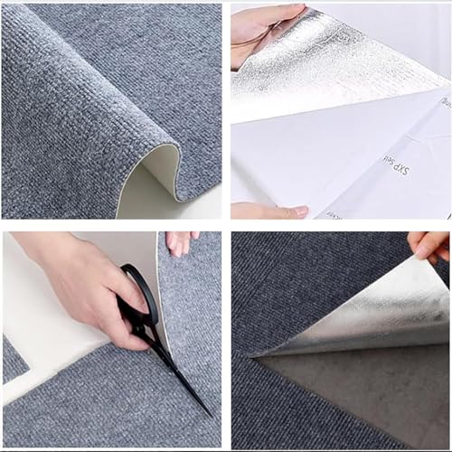 White Self-Adhesive Cat Scratching Mat, 23.62 * 39.37 in P488