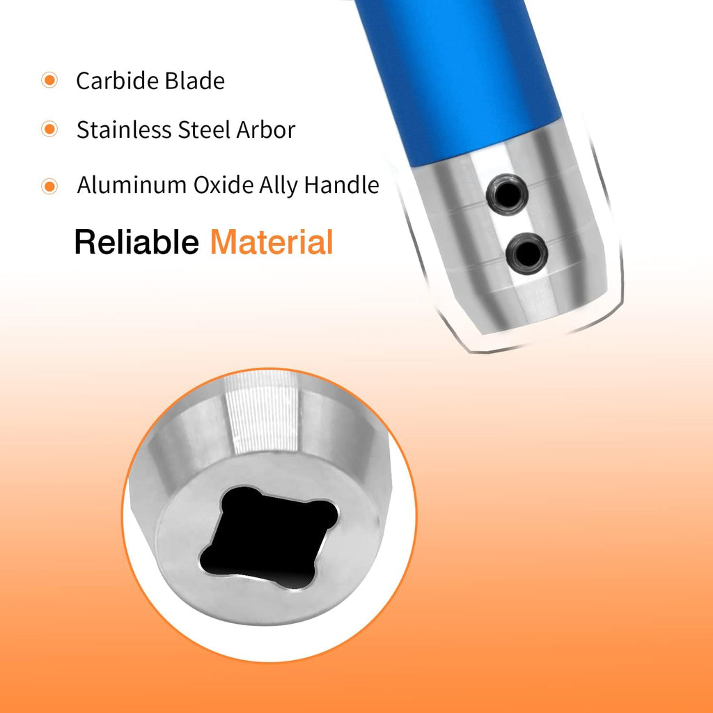 Carbide Woodturning Tools, 20 Full Size, with Detachable Alloy Handle C8066