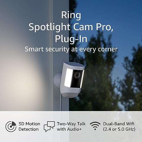 White Battery Security Camera with 3D Motion Detection V5720