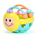 Baby Rattles Cartoon Bee Hand Rattle Bell Ball Teether Early Educational Toys V20509