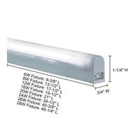 2-Wire Non-Grounded T4 Fluorescent Undercabinet Fixture N6889