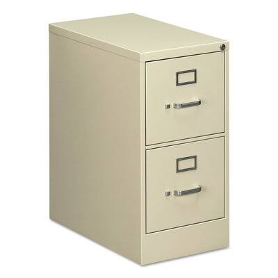 Gray 2-Drawer Vertical Filing Cabinet H267