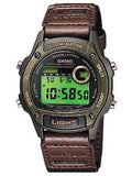 Men's Digital Sport Watch with Green Nylon Strap S7481