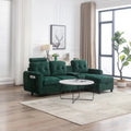 3-Seater Sectional Sofa with Storage and Cup Holders B819