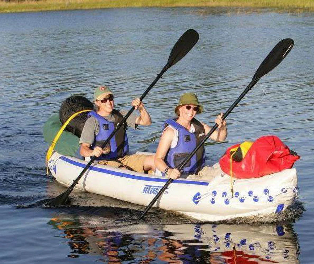 3 Person Inflatable Sport Kayak with Paddles Z92365