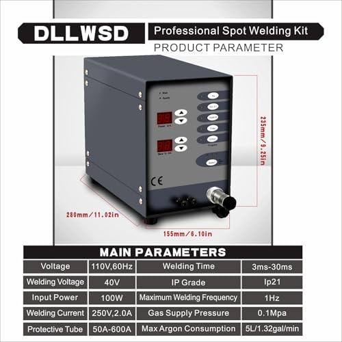 100A Pulse Arc Spot Welder Kit for Gold Silver Welding U740408