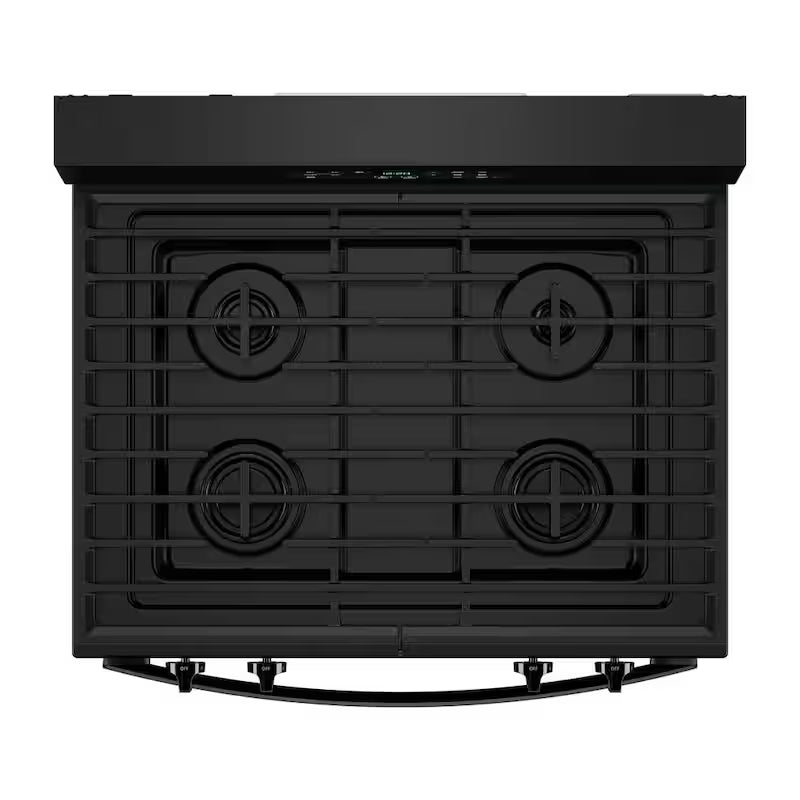 4 Burners Freestanding Gas Range in Black T146