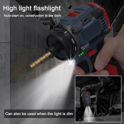 16.8V Brushless Motor Electric Screwdriver 45Nm Torque K39396