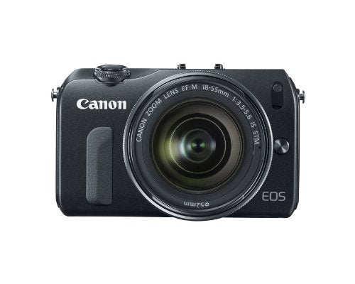Black 18.0 MP Compact System Camera with 3.0-Inch LCD and EF-M22 STM Lens X855219