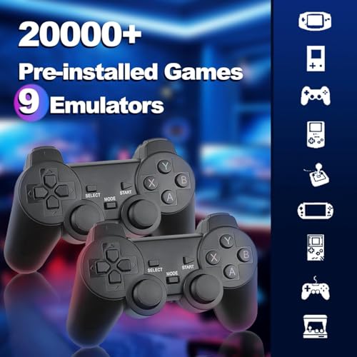 Wireless Retro Handheld Game Console with 20,000+ Games R466