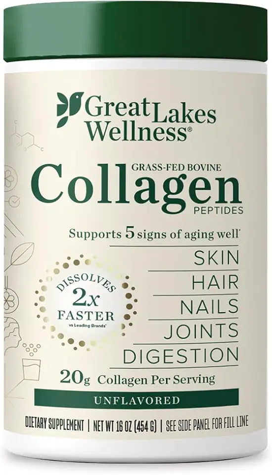 Collagen Peptides Powder Unflavored 16oz X59197