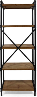 5 Shelf Firwood Bookcase G35098