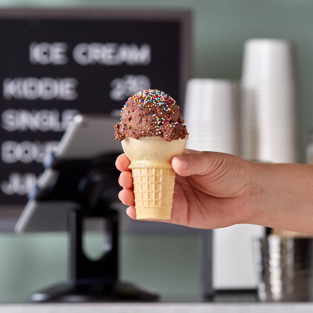 Flat Bottom Cake Cone Dispenser Pack 600/Case J55688