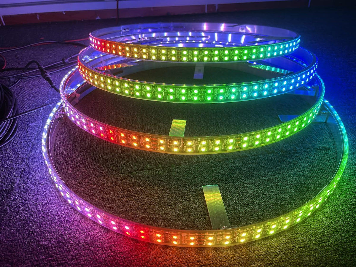 17.5'' Double Row LED Wheel Ring Light IP68 Bluetooth N79896
