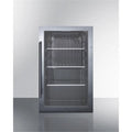 Shallow Depth Outdoor Refrigerator, Stainless Steel Q4774