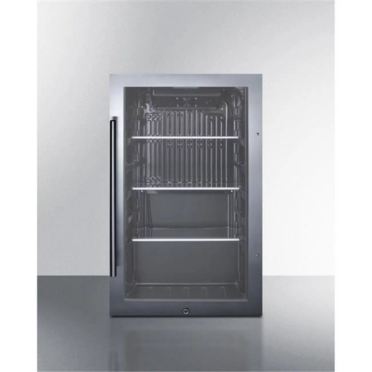 Shallow Depth Outdoor Refrigerator, Stainless Steel Q4774