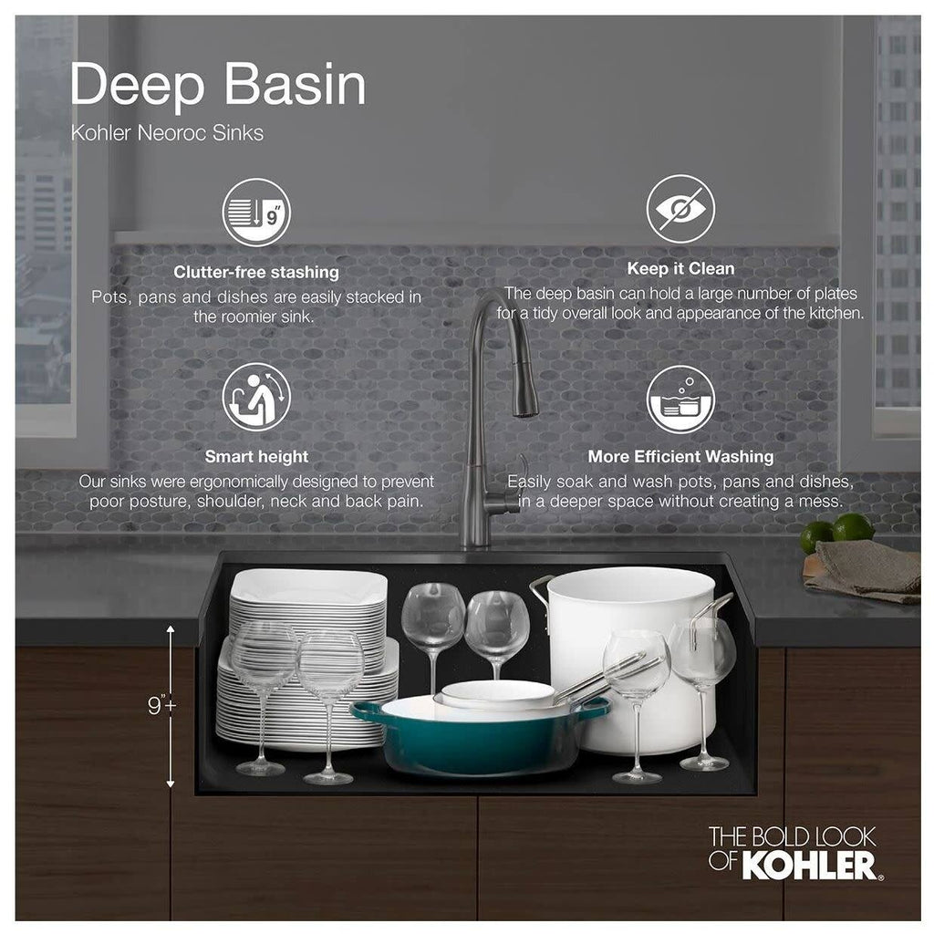 Matte Black Bar Sink P917