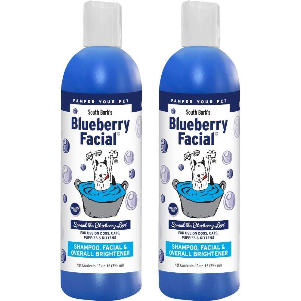 Blueberry Facial Shampoo for Dogs & Cats 2 Pack E8634