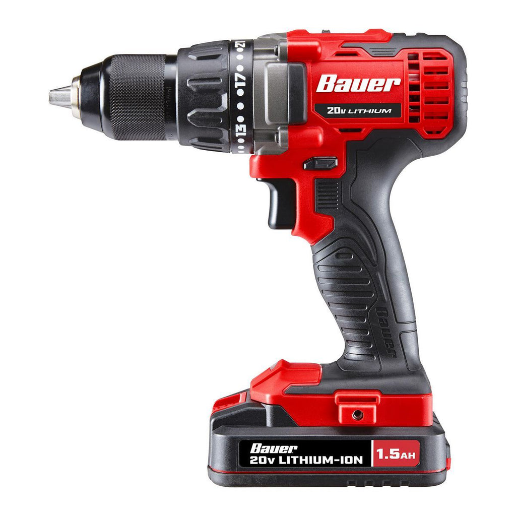 2-Tool Cordless Drill and Impact Driver Kit with 1.5 Ah Batteries and Charger T5218