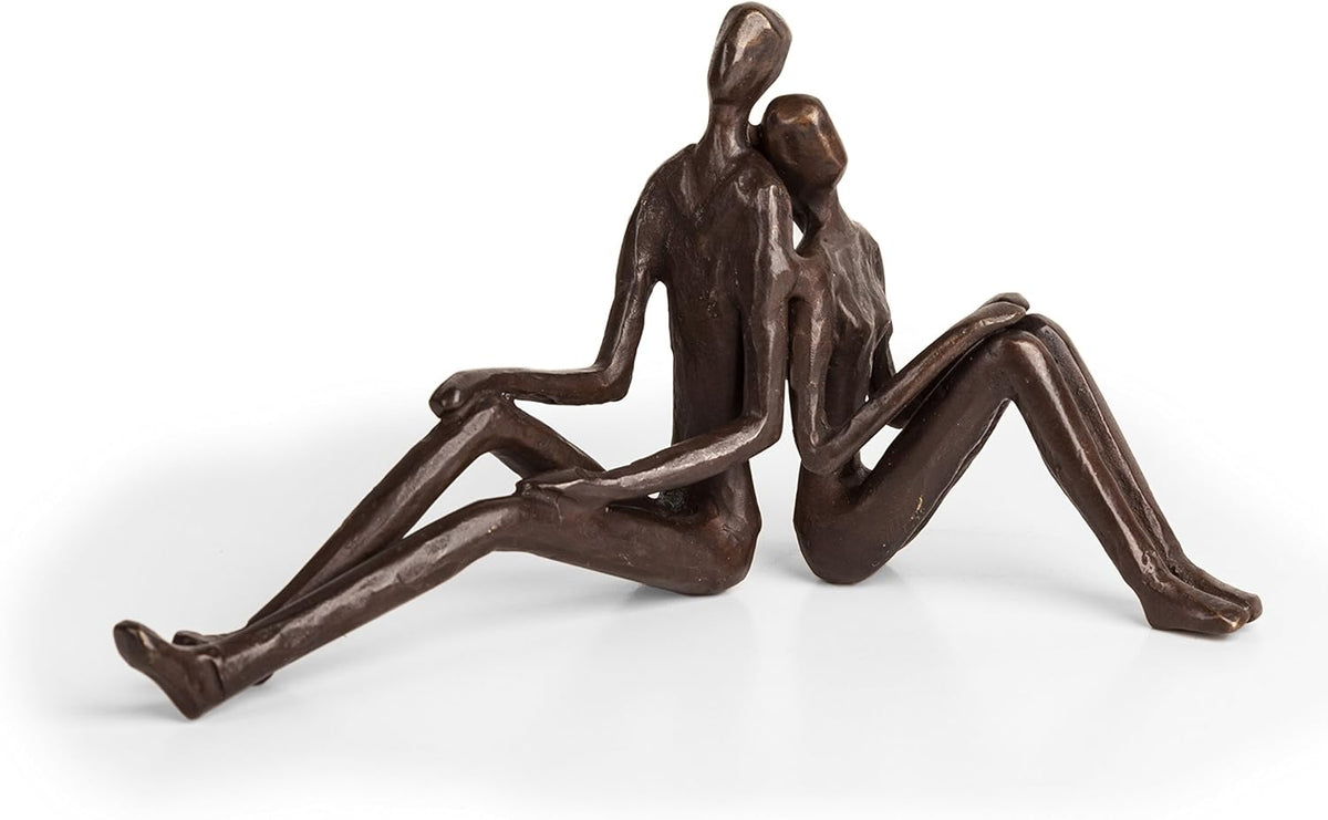 Cast Bronze Sculpture Romantic Couple Z4132