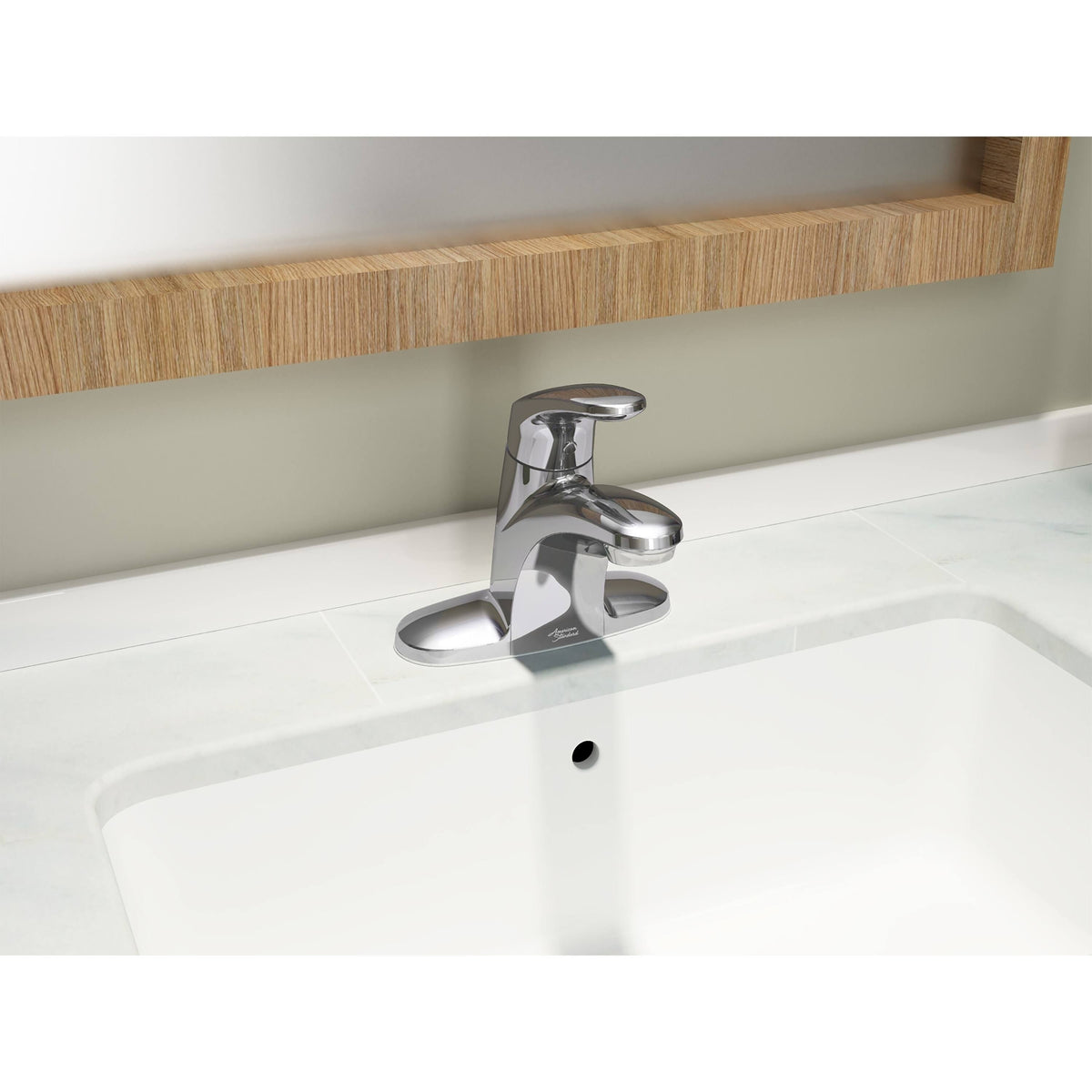 Polished Chrome Single-Handle Centerset Bathroom Faucet M98450
