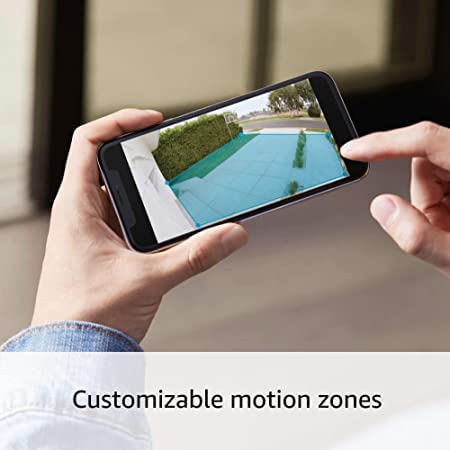 White Battery Security Camera with 3D Motion Detection V5720