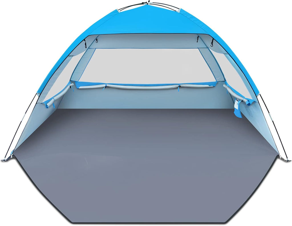 Beach Tent UV Sun Shelter Lightweight Sun Shade Canopy Q646