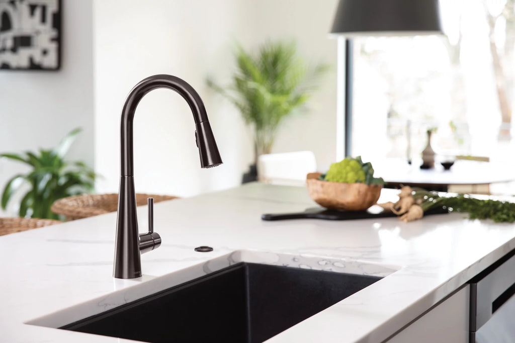 Bronze 1.5 GPM Pull Down Kitchen Faucet B4136