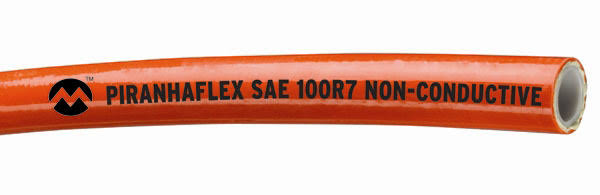 Orange Non-Conductive Hydraulic Hose N5314