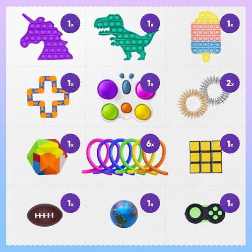 50 Pcs Fidget Toys Pack U46935