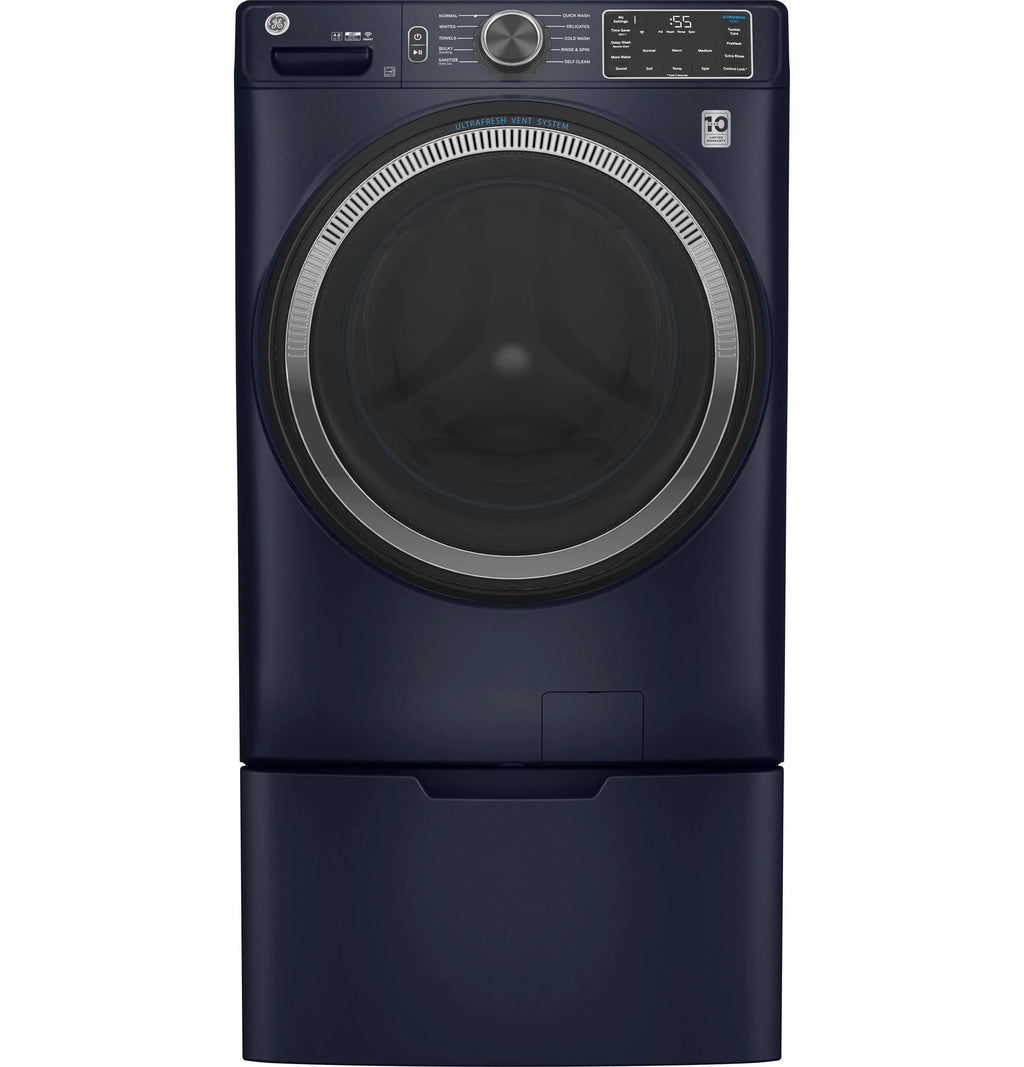 White 4.8 Cu Ft Front Loading Washer E948