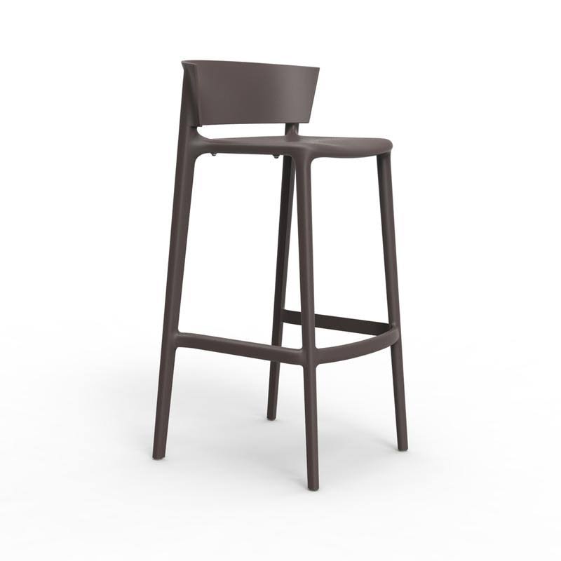 Ecru Patio Bar Stool L398