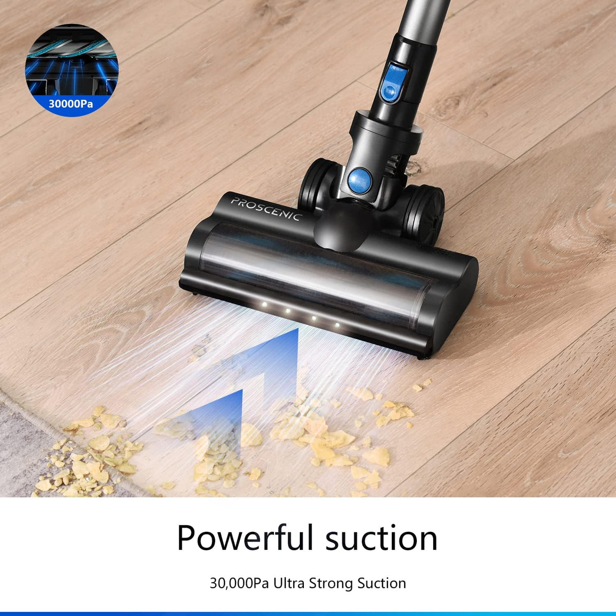 Smart Cordless Vacuum Cleaner with 30KPA Suction E97789