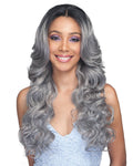 Human Hair Blend 360 Swiss Lace Front Wig R177