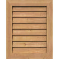 Unfinished Non-Functional Vertical Gable Vent Q22277