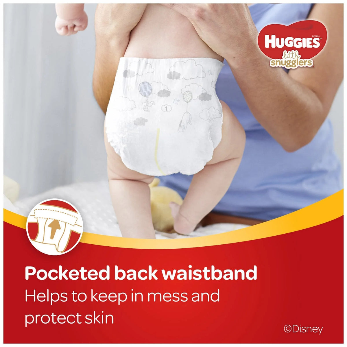 Size 1 Baby Diapers, 140 Ct O686