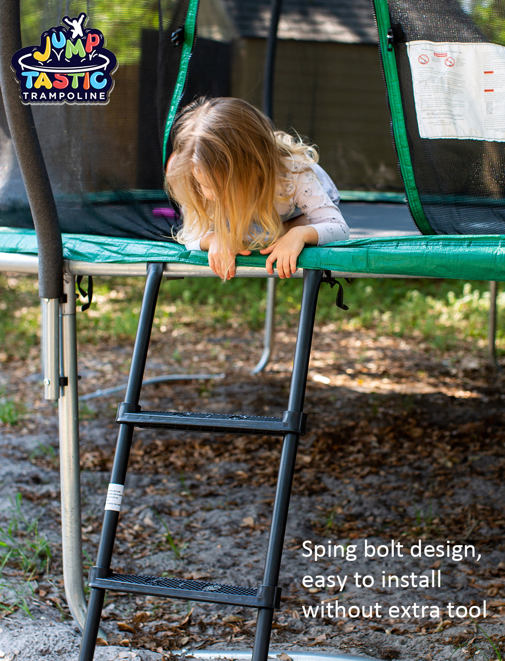 3-Step Anti-Skid Trampoline Ladder C492