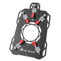 Tent Chimney Anti-Scald Plate Clip-on Stove Jack Camping Tent Protector D37873
