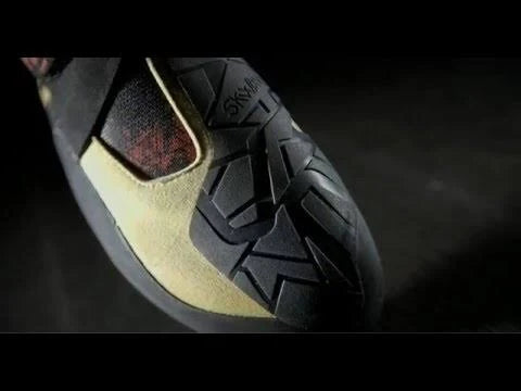 Black/Yellow Climbing Shoes D91733
