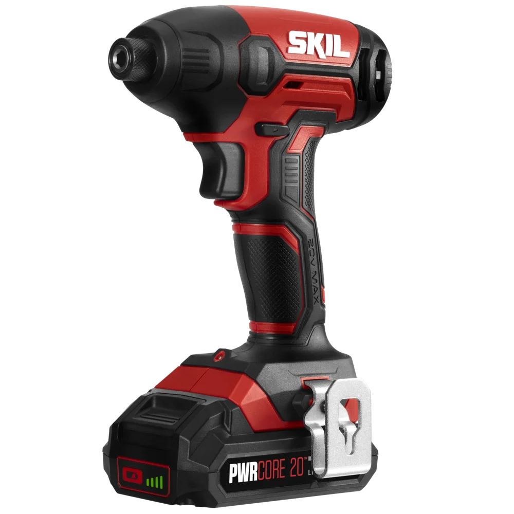 20V Cordless 1/4'' Hex Impact Driver Kit with 2.0Ah Battery & Charger P758