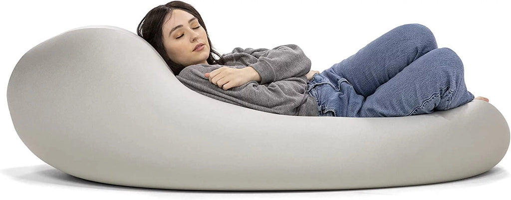 Silver Large Spandex Bean Bag Chair C13531